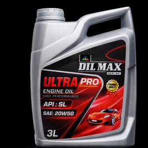 DIL MAX Ultra Pro Engine Oil 20W50 (API: SL) – 3L