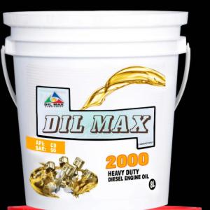 DIL MAX 2000 Heavy Duty Diesel Engine Oil – SAE 50 (API: CD) – 8L