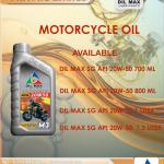 DIL MAX M3 Motorcycle Engine Oil 20W50 (API: SG)